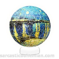 Pintoo J1024 Vincent van Gogh Starry Night Over the Rhone 1888 60 Piece Plastic Puzzle Sphere Light  B016Q3I1AA